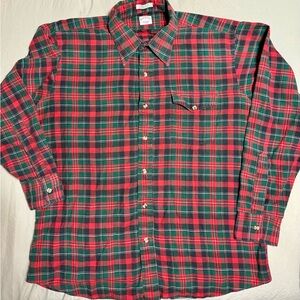 Brooks Brothers, large, red and green plaid